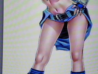 ぶっかけ Asuka Kazama (Tekken) cum tribute