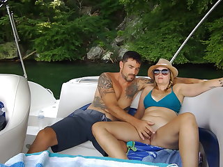 Some fun with public sex on our boat