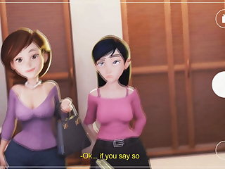 Hentai Helen & Violet Photoshoot Threesome (Animation With Sound)
